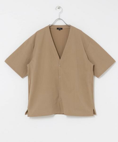 URBAN RESEARCH ITEMS / アーバンリサーチ アイテムズ カーディガン・ボレロ | 『接触冷感/イージーケア/吸水速乾/撥水/防汚』高機能シアサッカー 半袖カーディガン(楽着シリーズ) | 詳細25