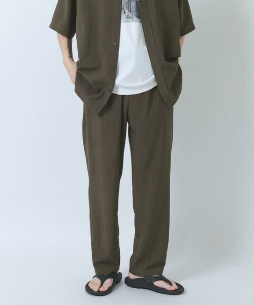 URBAN RESEARCH ITEMS / アーバンリサーチ アイテムズ その他パンツ | 『接触冷感/吸水速乾/イージーケア/UVカット』クイックドライリネンタッチイージーパンツ | 詳細3