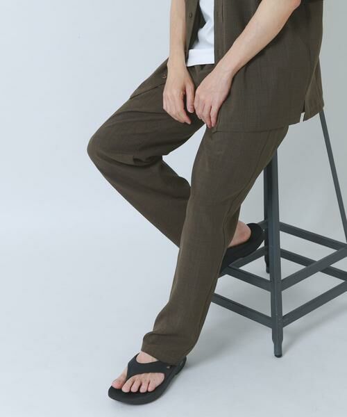 URBAN RESEARCH ITEMS / アーバンリサーチ アイテムズ その他パンツ | 『接触冷感/吸水速乾/イージーケア/UVカット』クイックドライリネンタッチイージーパンツ | 詳細6