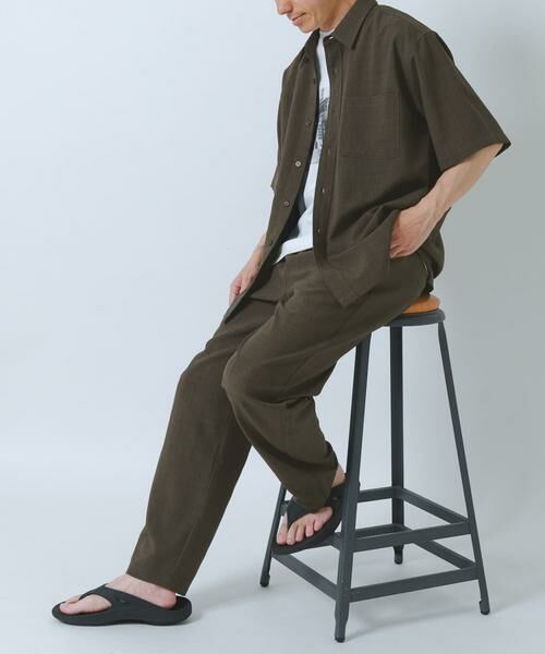 URBAN RESEARCH ITEMS / アーバンリサーチ アイテムズ その他パンツ | 『接触冷感/吸水速乾/イージーケア/UVカット』クイックドライリネンタッチイージーパンツ | 詳細7