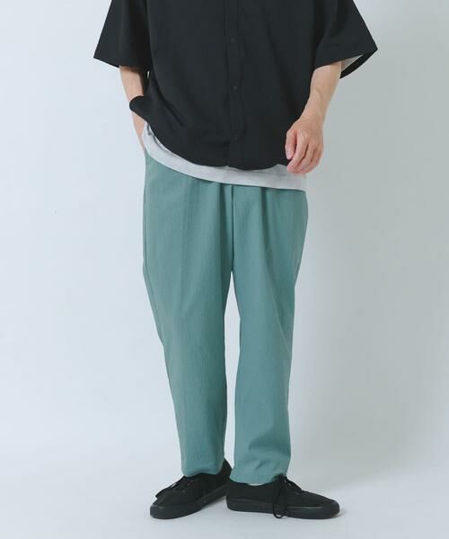 URBAN RESEARCH ITEMS / アーバンリサーチ アイテムズ その他パンツ | 『接触冷感/イージーケア/吸水速乾/撥水/防汚』高機能シアサッカー イージートラウザー(楽着シリーズ) | 詳細2