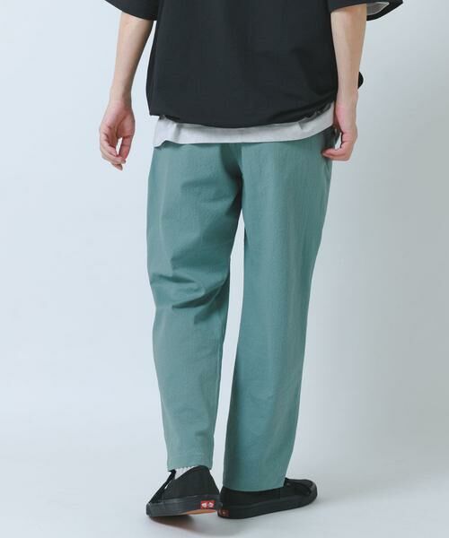 URBAN RESEARCH ITEMS / アーバンリサーチ アイテムズ その他パンツ | 『接触冷感/イージーケア/吸水速乾/撥水/防汚』高機能シアサッカー イージートラウザー(楽着シリーズ) | 詳細6