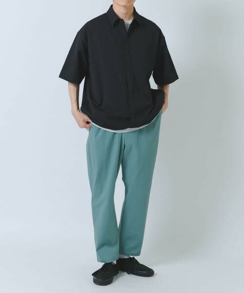 URBAN RESEARCH ITEMS / アーバンリサーチ アイテムズ その他パンツ | 『接触冷感/イージーケア/吸水速乾/撥水/防汚』高機能シアサッカー イージートラウザー(楽着シリーズ) | 詳細7