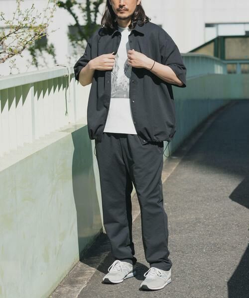 URBAN RESEARCH ITEMS / アーバンリサーチ アイテムズ その他パンツ | 『接触冷感/イージーケア/吸水速乾/撥水/防汚』高機能シアサッカー イージートラウザー(楽着シリーズ) | 詳細19