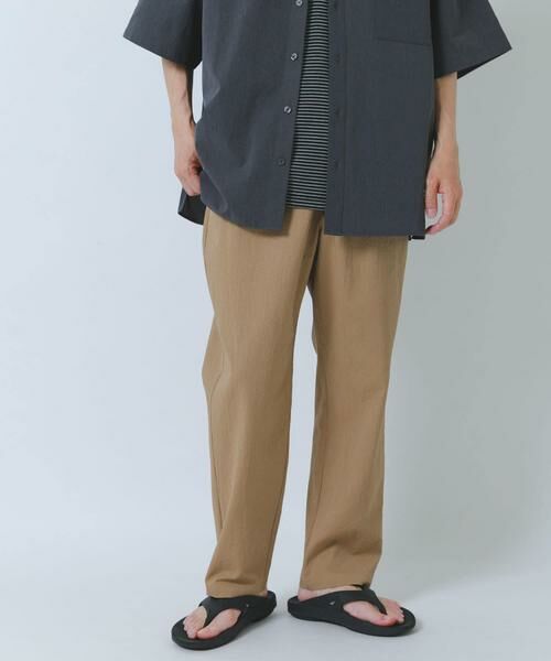 URBAN RESEARCH ITEMS / アーバンリサーチ アイテムズ その他パンツ | 『接触冷感/イージーケア/吸水速乾/撥水/防汚』高機能シアサッカー イージートラウザー(楽着シリーズ) | 詳細23