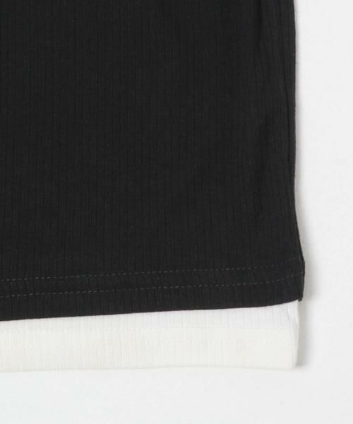 URBAN RESEARCH ITEMS / アーバンリサーチ アイテムズ Tシャツ | リブレイヤード風Tシャツ | 詳細15