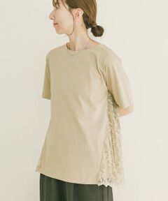 URBAN RESEARCH ITEMS / アーバンリサーチ アイテムズ Tシャツ | バックシャンレースTシャツ