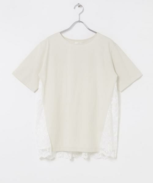 URBAN RESEARCH ITEMS / アーバンリサーチ アイテムズ Tシャツ | バックシャンレースTシャツ | 詳細6