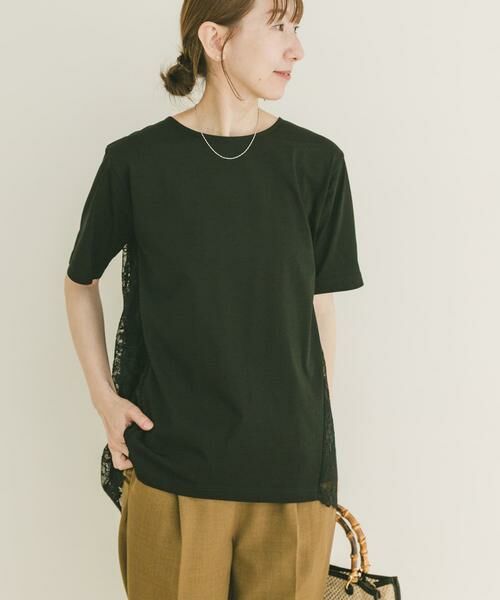 URBAN RESEARCH ITEMS / アーバンリサーチ アイテムズ Tシャツ | バックシャンレースTシャツ | 詳細8