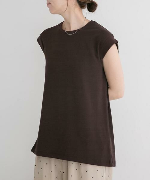 URBAN RESEARCH ITEMS / アーバンリサーチ アイテムズ Tシャツ | カットジョーゼットフレンチTシャツ | 詳細1