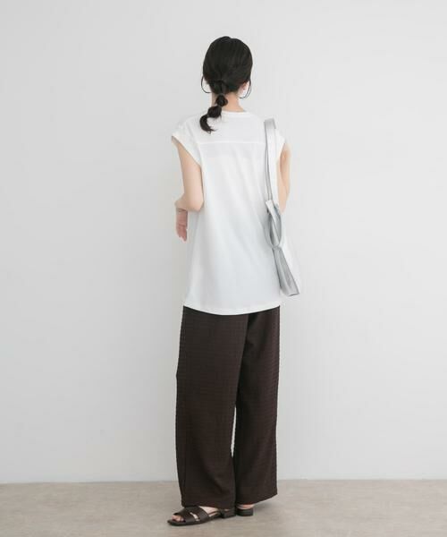 URBAN RESEARCH ITEMS / アーバンリサーチ アイテムズ Tシャツ | カットジョーゼットフレンチTシャツ | 詳細15
