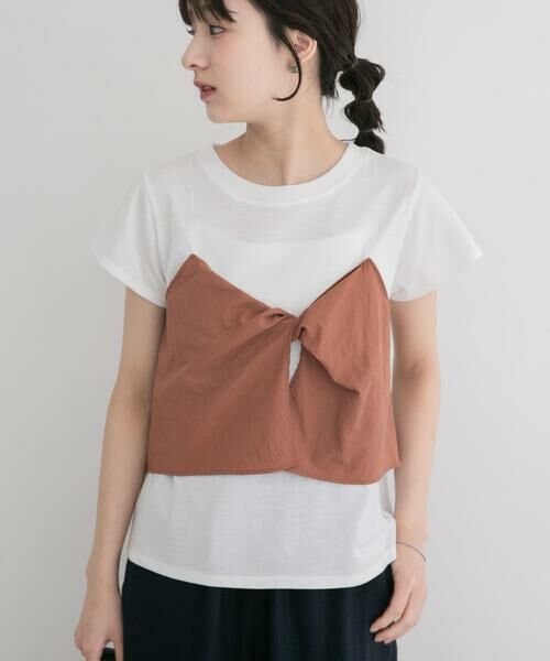 URBAN RESEARCH ITEMS / アーバンリサーチ アイテムズ Tシャツ | ドッキングビスチェTシャツ | 詳細2