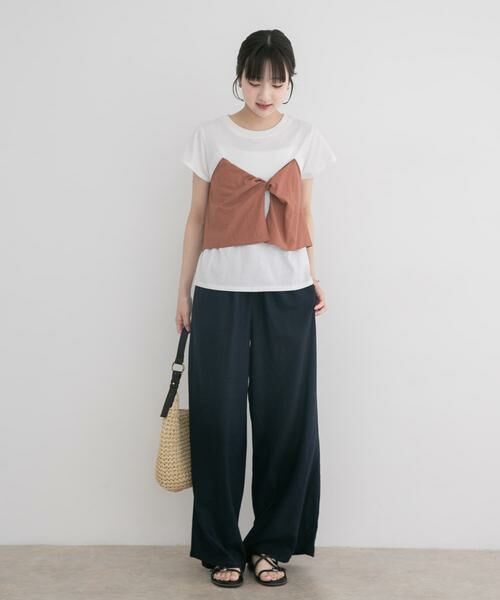URBAN RESEARCH ITEMS / アーバンリサーチ アイテムズ Tシャツ | ドッキングビスチェTシャツ | 詳細4