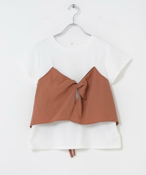 URBAN RESEARCH ITEMS / アーバンリサーチ アイテムズ Tシャツ | ドッキングビスチェTシャツ | 詳細7