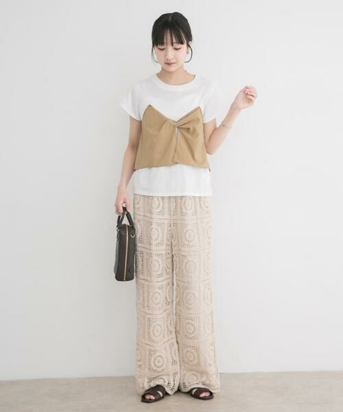 URBAN RESEARCH ITEMS / アーバンリサーチ アイテムズ Tシャツ | ドッキングビスチェTシャツ | 詳細23