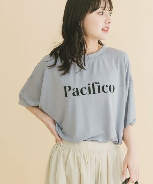 URBAN RESEARCH ITEMS / アーバンリサーチ アイテムズ Tシャツ | ロゴプリントビッグTシャツ | 詳細2