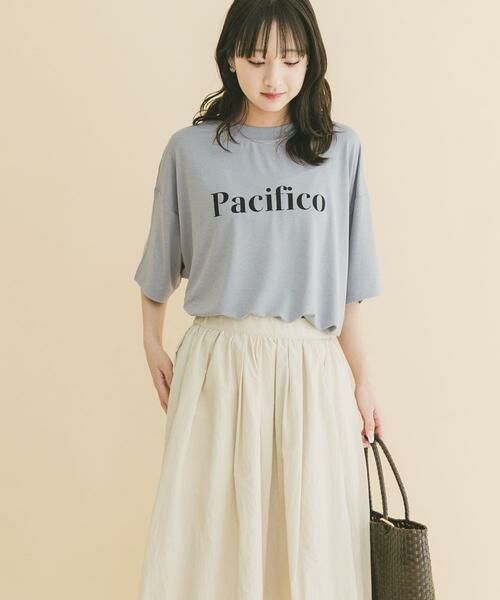 URBAN RESEARCH ITEMS / アーバンリサーチ アイテムズ Tシャツ | ロゴプリントビッグTシャツ | 詳細3