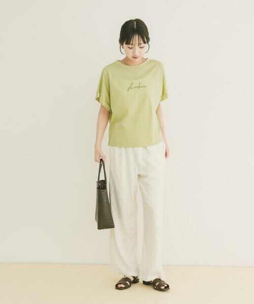 URBAN RESEARCH ITEMS / アーバンリサーチ アイテムズ Tシャツ | 『接触冷感/UVカット』シルケット半袖プリントTシャツ(楽着シリーズ) | 詳細3