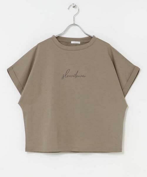 URBAN RESEARCH ITEMS / アーバンリサーチ アイテムズ Tシャツ | 『接触冷感/UVカット』シルケット半袖プリントTシャツ(楽着シリーズ) | 詳細3