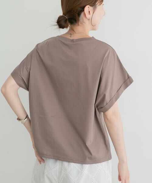 URBAN RESEARCH ITEMS / アーバンリサーチ アイテムズ Tシャツ | 『接触冷感/UVカット』シルケット半袖プリントTシャツ(楽着シリーズ) | 詳細9