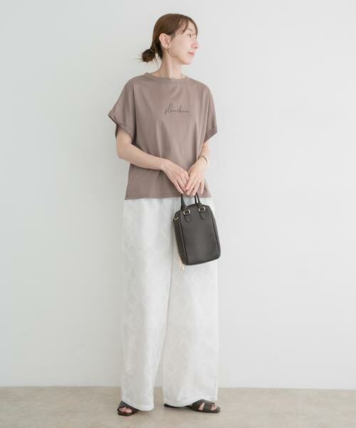 URBAN RESEARCH ITEMS / アーバンリサーチ アイテムズ Tシャツ | 『接触冷感/UVカット』シルケット半袖プリントTシャツ(楽着シリーズ) | 詳細11