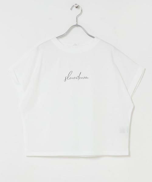 URBAN RESEARCH ITEMS / アーバンリサーチ アイテムズ Tシャツ | 『接触冷感/UVカット』シルケット半袖プリントTシャツ(楽着シリーズ) | 詳細5