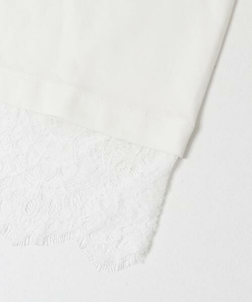 URBAN RESEARCH ITEMS / アーバンリサーチ アイテムズ Tシャツ | 裾レースコンビTシャツ | 詳細13