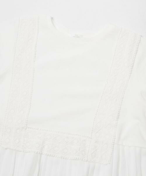 URBAN RESEARCH ITEMS / アーバンリサーチ アイテムズ Tシャツ | レーストリムプルオーバー | 詳細13