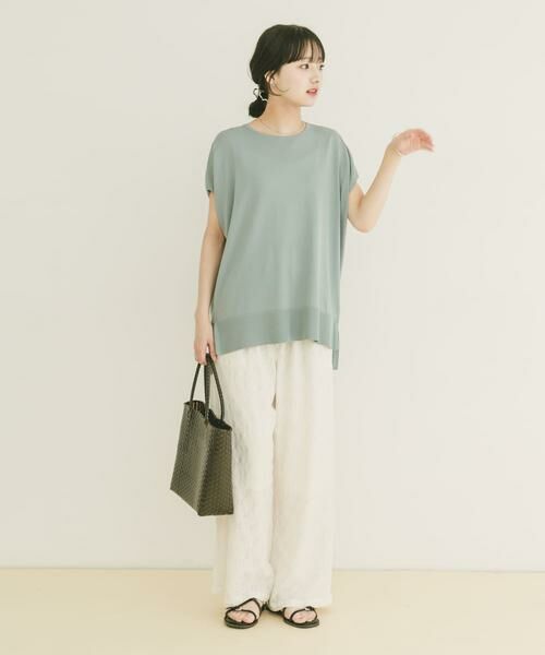 URBAN RESEARCH ITEMS / アーバンリサーチ アイテムズ ニット・セーター | 『洗濯可』ビッグノースリーブニット | 詳細14