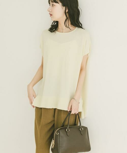 URBAN RESEARCH ITEMS / アーバンリサーチ アイテムズ ニット・セーター | 『洗濯可』ビッグノースリーブニット | 詳細20