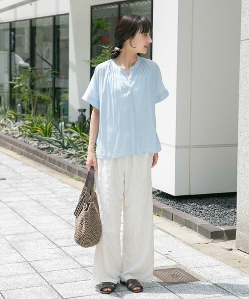 URBAN RESEARCH ITEMS / アーバンリサーチ アイテムズ シャツ・ブラウス | 『洗濯可』カッセンドルマンブラウス | 詳細13