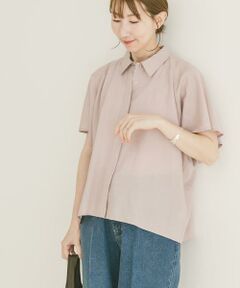URBAN RESEARCH ITEMS / アーバンリサーチ アイテムズ シャツ・ブラウス | リネン混フレアスリーブシャツ