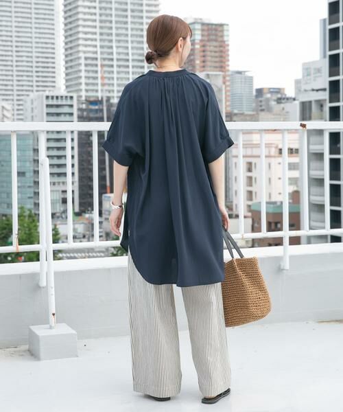 URBAN RESEARCH ITEMS / アーバンリサーチ アイテムズ シャツ・ブラウス | スキッパーチュニックブラウス | 詳細12