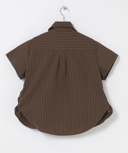 URBAN RESEARCH ITEMS / アーバンリサーチ アイテムズ シャツ・ブラウス | シャーリングストライプシャツ | 詳細8