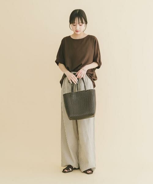 URBAN RESEARCH ITEMS / アーバンリサーチ アイテムズ シャツ・ブラウス | REFINED LINEN ドルマンブラウス | 詳細5