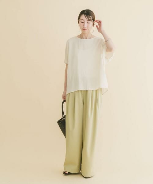URBAN RESEARCH ITEMS / アーバンリサーチ アイテムズ シャツ・ブラウス | REFINED LINEN ドルマンブラウス | 詳細17