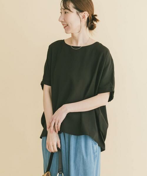 URBAN RESEARCH ITEMS / アーバンリサーチ アイテムズ シャツ・ブラウス | REFINED LINEN ドルマンブラウス | 詳細21