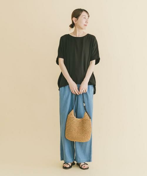 URBAN RESEARCH ITEMS / アーバンリサーチ アイテムズ シャツ・ブラウス | REFINED LINEN ドルマンブラウス | 詳細22