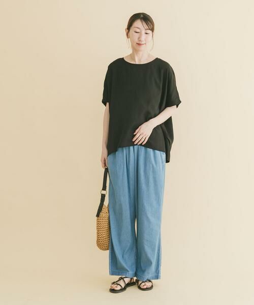 URBAN RESEARCH ITEMS / アーバンリサーチ アイテムズ シャツ・ブラウス | REFINED LINEN ドルマンブラウス | 詳細23