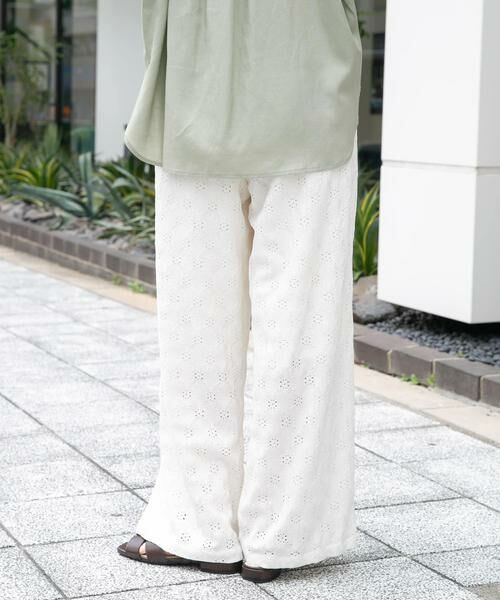 URBAN RESEARCH ITEMS / アーバンリサーチ アイテムズ その他パンツ | ストレッチレースイージーパンツ | 詳細10