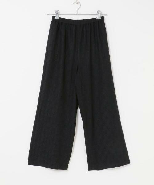 URBAN RESEARCH ITEMS / アーバンリサーチ アイテムズ その他パンツ | ストレッチレースイージーパンツ（ブラック）