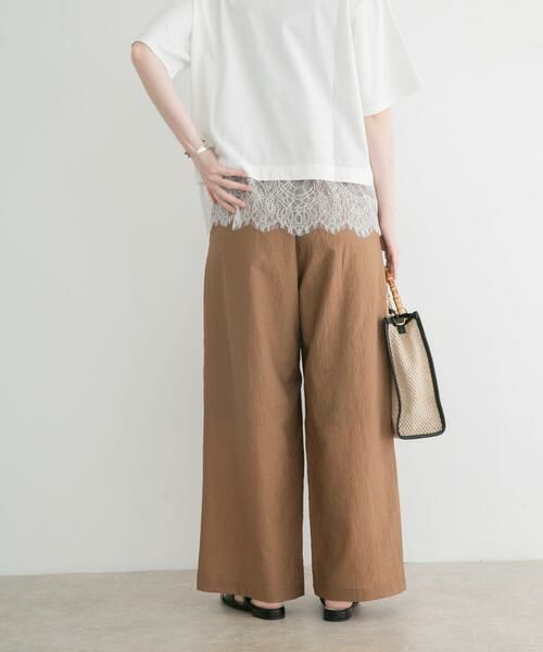 URBAN RESEARCH ITEMS / アーバンリサーチ アイテムズ その他パンツ | 『洗濯可』ヨウリュウワイドパンツ | 詳細9