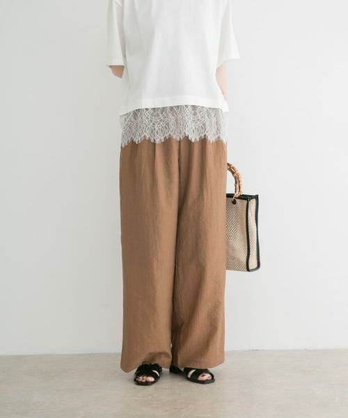 URBAN RESEARCH ITEMS / アーバンリサーチ アイテムズ その他パンツ | 『洗濯可』ヨウリュウワイドパンツ | 詳細10