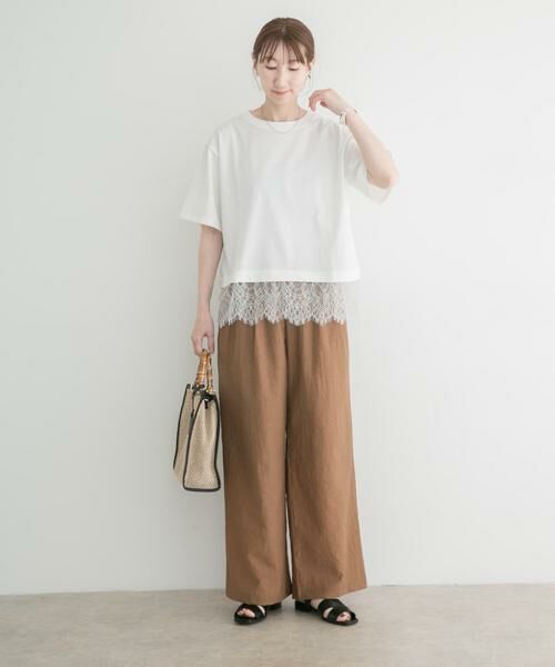 URBAN RESEARCH ITEMS / アーバンリサーチ アイテムズ その他パンツ | 『洗濯可』ヨウリュウワイドパンツ | 詳細11