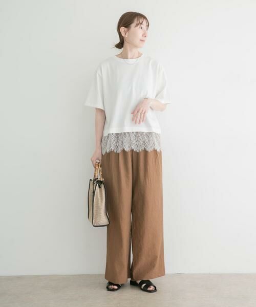 URBAN RESEARCH ITEMS / アーバンリサーチ アイテムズ その他パンツ | 『洗濯可』ヨウリュウワイドパンツ | 詳細12