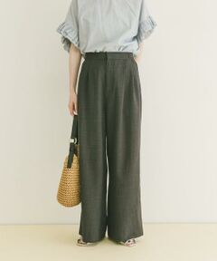 URBAN RESEARCH ITEMS / アーバンリサーチ アイテムズ その他パンツ | 『イージーケア/接触冷感/UVカット』SMOOTH LINEN TOUCH ワイドパンツ