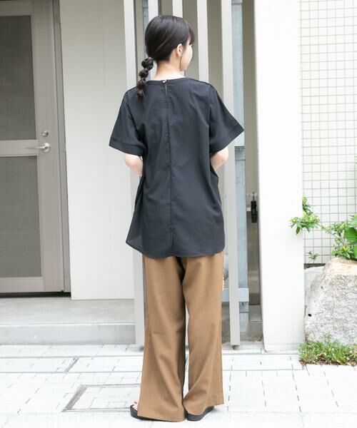 URBAN RESEARCH ITEMS / アーバンリサーチ アイテムズ その他パンツ | 『イージーケア/接触冷感/UVカット』SMOOTH LINEN TOUCH ワイドパンツ | 詳細13