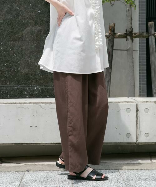 URBAN RESEARCH ITEMS / アーバンリサーチ アイテムズ その他パンツ | REFINED LINEN イージーパンツ | 詳細1