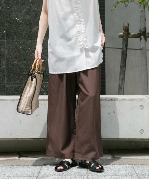 URBAN RESEARCH ITEMS / アーバンリサーチ アイテムズ その他パンツ | REFINED LINEN イージーパンツ | 詳細2