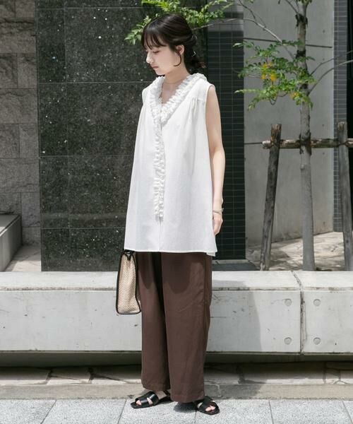 URBAN RESEARCH ITEMS / アーバンリサーチ アイテムズ その他パンツ | REFINED LINEN イージーパンツ | 詳細3